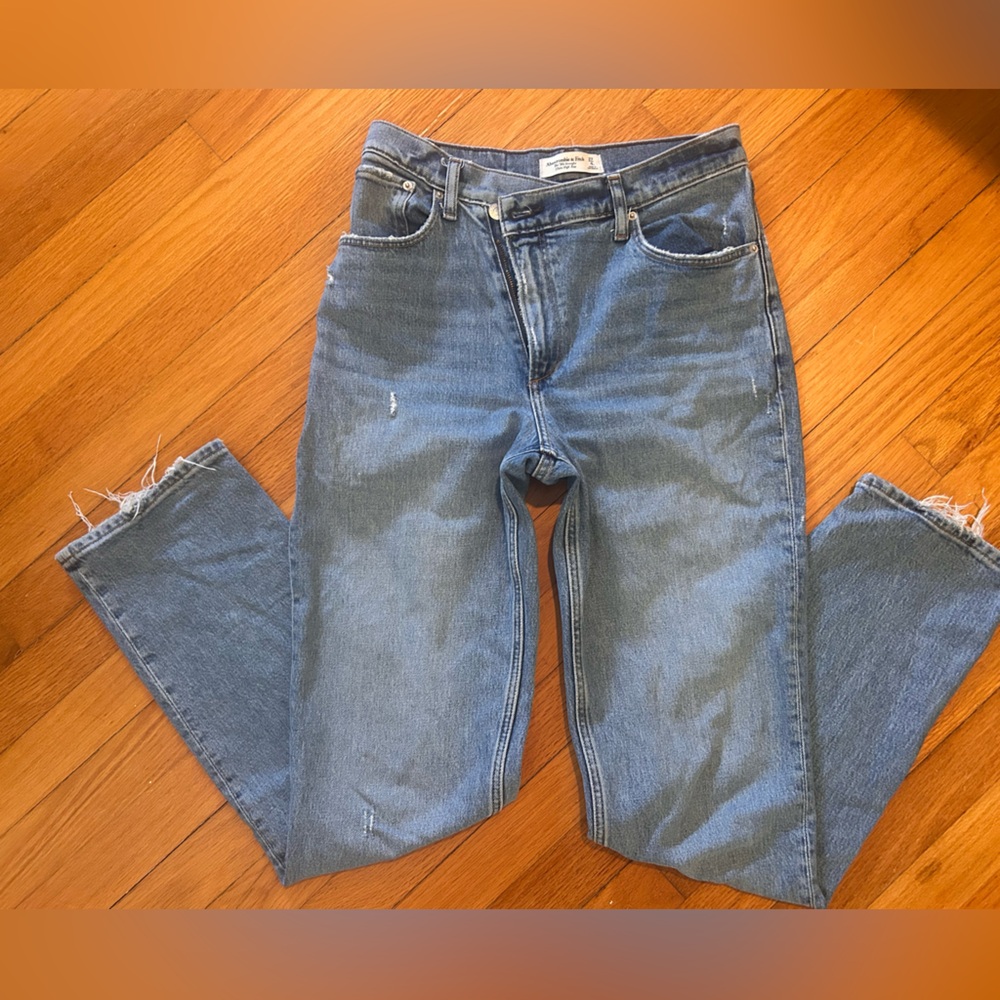 90’s straight ultra high rise Abercrombie&Fitch Jean